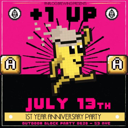 Analog Brewing Announces 1st Anniversary Block Party