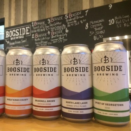 Bogside Brewing Beers Now Available in Cans
