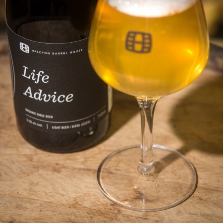 Halcyon Barrel House Brings Back Life Advice Table Beer
