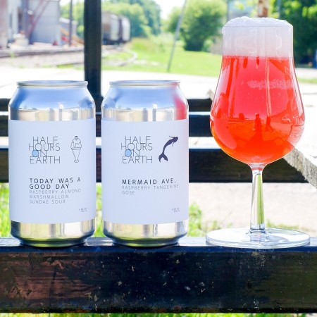 Half Hours On Earth Releases Today Was A Good Day Sundae Sour & Mermaid Ave. Gose