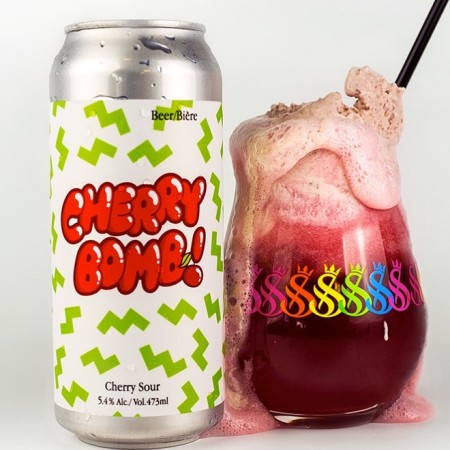 Strathcona Beer Company and Earnest Ice Cream Release Cherry Bomb Sour Ale