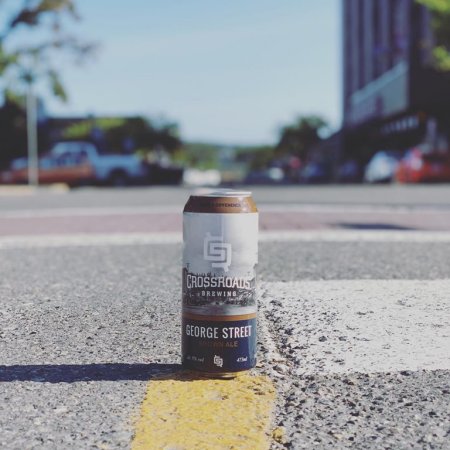 CrossRoads Brewing Releases George St. Brown Ale in Commemorative Cans