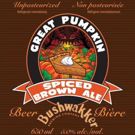 Bushwakker Brewing Releasing 2019 Edition of Great Pumpkin Spiced Brown Ale