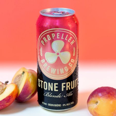 Propeller Brewing Stone Fruit Blonde Ale Now Available Year Round