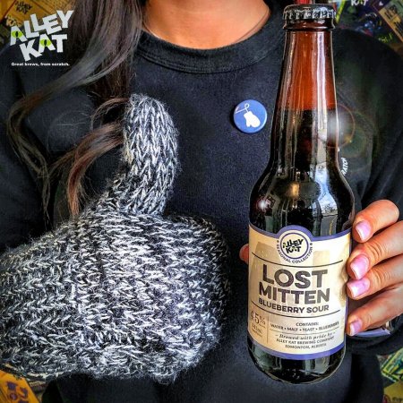 Alley Kat Brewing Releasing Lost Mitten Blueberry Sour Brown Ale