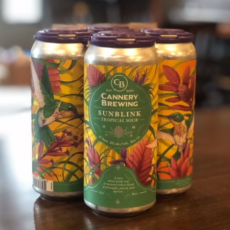 Cannery Brewing Releases Sunblink Tropical Sour