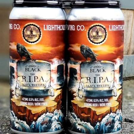 Lighthouse Brewing Releases Black the R.I.P.A. Black Rye IPA