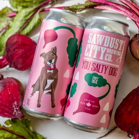 Sawdust City Brewing Releasing You Salty Dog Beet Gose