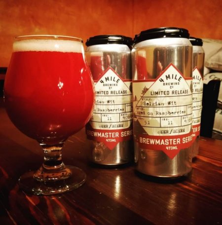 4 Mile Brewing Launches Brewmaster Series with Raspberry Wit