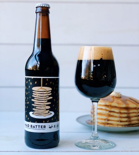 Bandit Brewery and Ale Mary Brewing Release Mad Batter Pancake Milk Stout