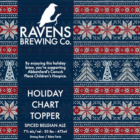 Ravens Brewing and Country 107.1 & Star 98.3 Release Holiday Chart Topper Spiced Belgian Ale