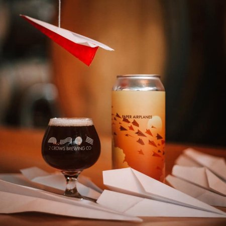 2 Crows Brewing Releases Paper Airplanes Brown Ale