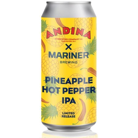 Andina Brewing and Mariner Brewing Release Piñata Pineapple & Hot Pepper IPA