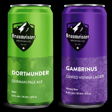 Braumeister Brewing Releasing Dortmunder Pale Ale and Gambrinus Oaked Vienna Lager