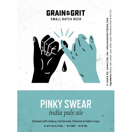 Grain & Grit Beer Co. Releases New Edition of Pinky Swear IPA