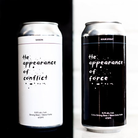 Sawdust City Brewing Releases The Appearance of Conflict Saison and The Appearance of Force Sour Stout