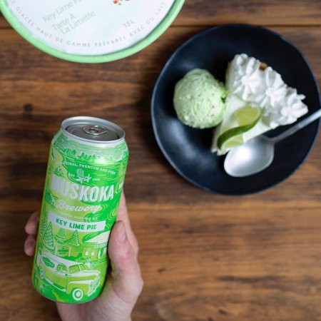 Muskoka Brewery & Kawartha Dairy Release Key Lime Pie Pale Ale and Ice Cream