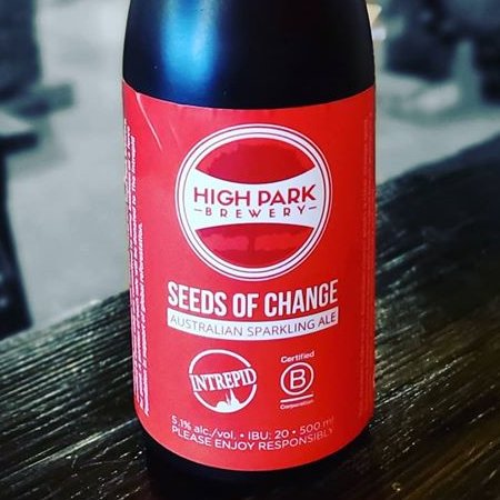 High Park Brewery and Intrepid Travel Release Seeds of Change Australian Sparkling Ale