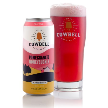 Cowbell Brewing Releases Pomegranate Honeysuckle Fruit Sour