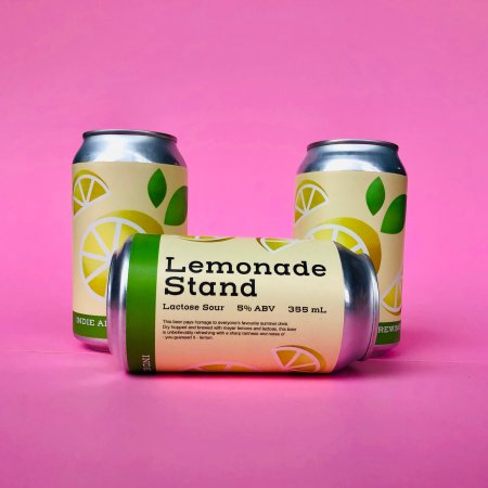 Indie Ale House Lemonade Stand Lactose Sour Now at LCBO