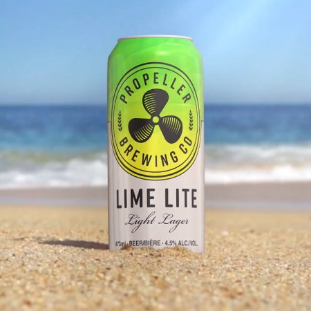Propeller Brewing Releases Lime Lite Light Lager