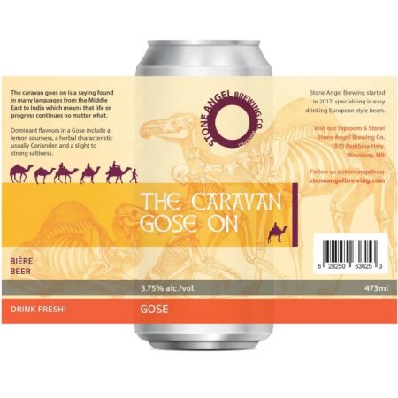 Stone Angel Brewing Releases The Caravan Gose On