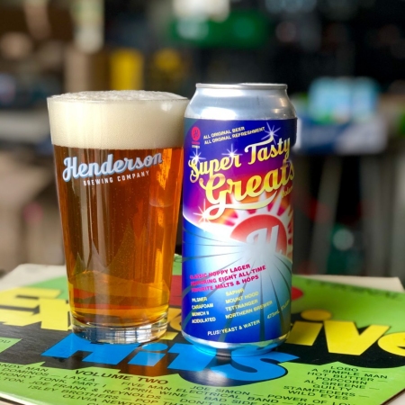 Henderson Brewing Releases Super Tasty Greats Volume 2 Dry Hopped Lager