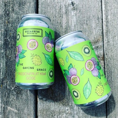 Vice & Virtue Brewing Releases The Saving Grace Passionfruit Kiwi Gose