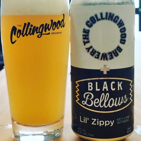 The Collingwood Brewery and Black Bellows Brewing Release Lil’ Zippy Key Lime Witbier