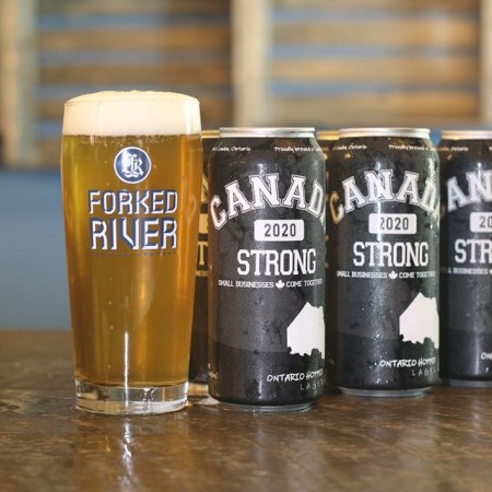 Forked River Brewing and Collins Clothiers Release Canada Strong Ontario Hopped Lager