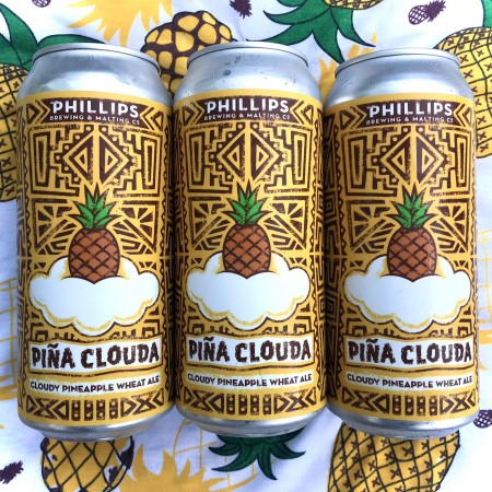 Phillips Brewing Releases Piña Clouda Pineapple Wheat Ale