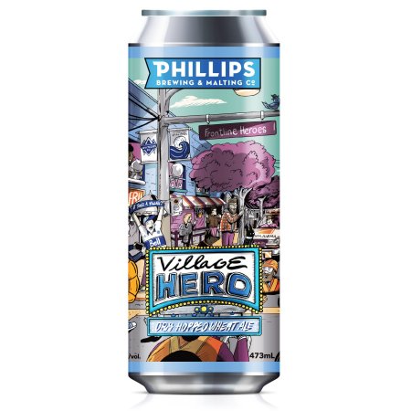 Phillips Brewing and Vancouver Whitecaps FC Release Village Hero Dry-Hopped Wheat Ale