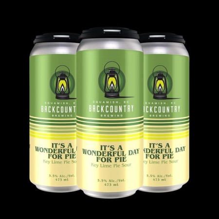 Backcountry Brewing Bringing Back It’s a Wonderful Day for Pie Key Lime Sour