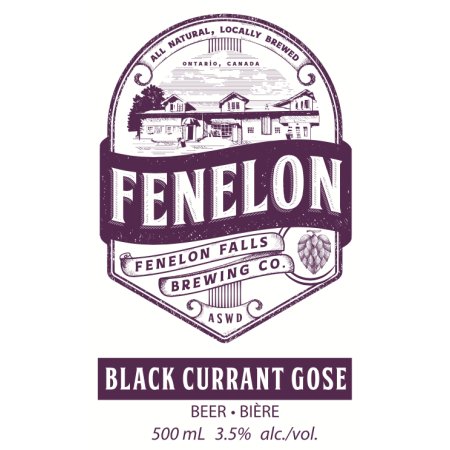 Fenelon Falls Brewing Releasing Black Currant Gose