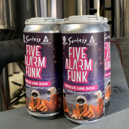 London Brewing and Anderson Craft Ales Release Collaboration with Five Alarm Funk for Sunfest