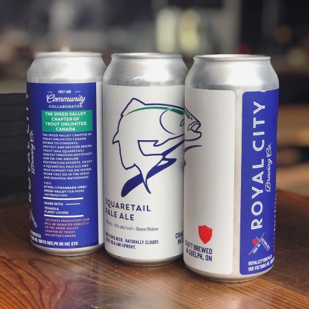 Royal City Brewing Releases Squaretail Pale Ale to Support Trout Unlimited Canada