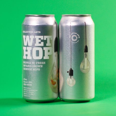 Collective Arts Brewing Releases 2020 Edition of Wet Hop Ale