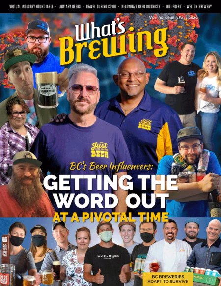 What’s Brewing Fall 2020 Issue Now Available