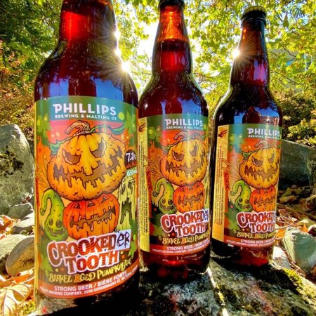 Phillips Brewing Brings Back Crookeder Tooth Barrel Aged Pumpkin Ale