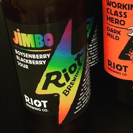 Riot Brewing Releases Jimbo Boysenberry Blackberry Sour