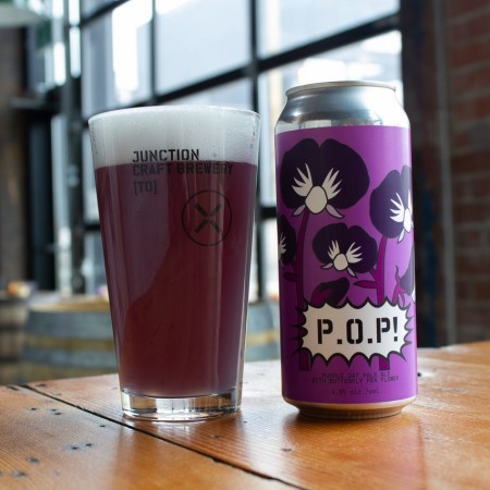 Junction Craft Brewing and Society of Beer Drinking Ladies Release P.O.P! Purple Oat Pale Ale