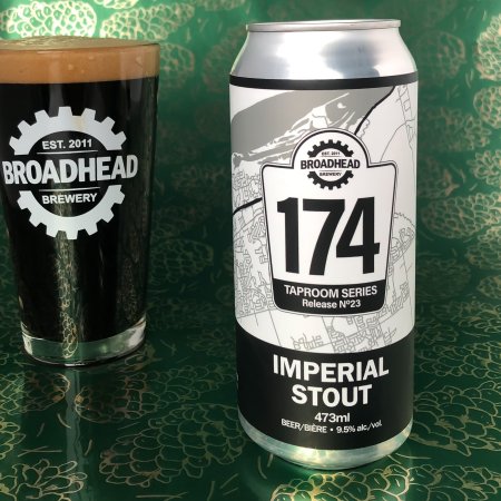 Broadhead Brewing Taproom 174 Series Continues with Imperial Stout