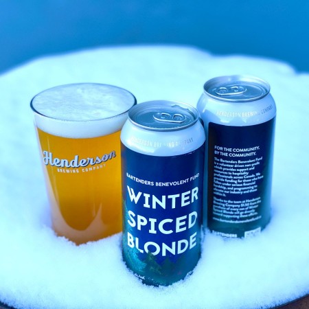 Henderson Brewing Brings Back Winter Spiced Blonde for Bartenders Benevolent Fund