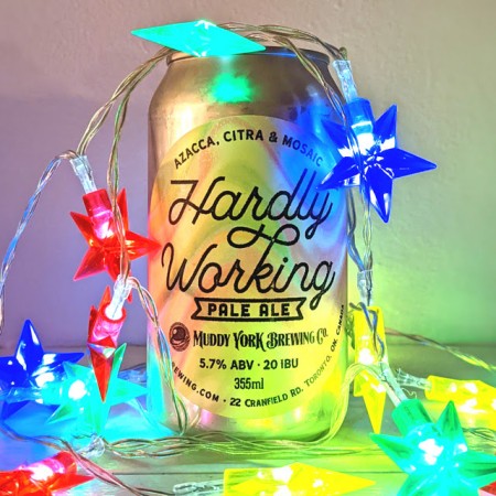 Muddy York Brewing Releases Azacca, Citra and Mosaic Edition of Hardly Working Pale Ale