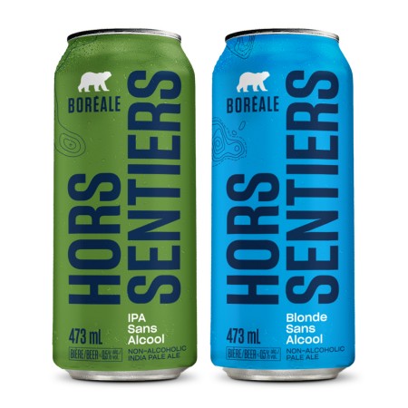 Les Brasseurs du Nord Launches Hors Sentiers Non-Alcoholic Beer Line