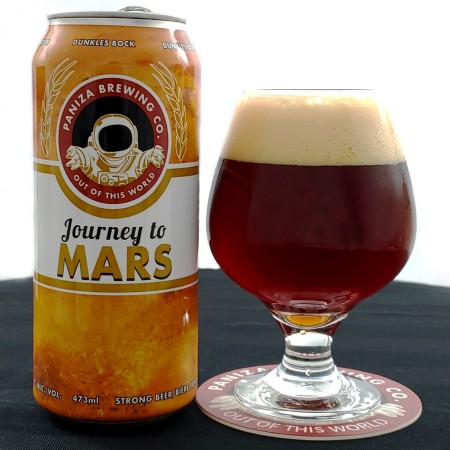 Paniza Brewing Journey To Mars Dunkles Bock Now at Grocery Stores