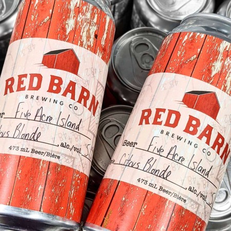 Red Barn Brewing Brings Back Five Acre Island Citrus Blonde