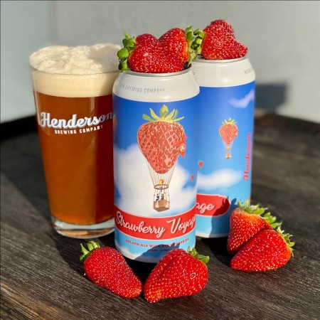 Henderson Brewing Releases Strawberry Voyage Golden Ale