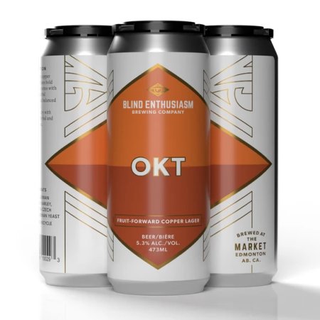 Blind Enthusiasm Brewing OKT Copper Lager Now in Cans