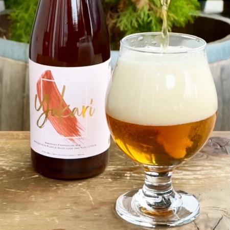 Powell Brewery Releases Yukari Purple Shiso & Yuzu Farmhouse Ale